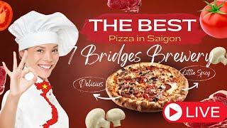 Armyguy Travels the best pizza in Saigon & Teqball world championship) #foodie #saigon #vietnam