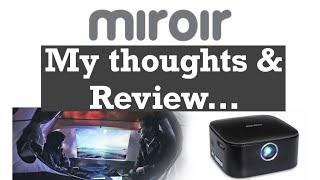 Miroir Mini Portable Projector , My thoughts & Review.