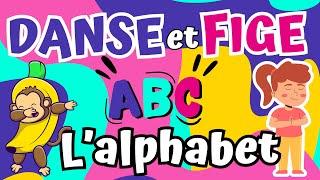 Pause active (APQ): Danse et Fige L’alphabet // Brain Break (DPA): Alphabet Freeze Dance