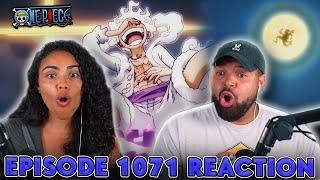 LUFFY ATTAINS GEAR 5! One Piece Episode 1071 REACTION