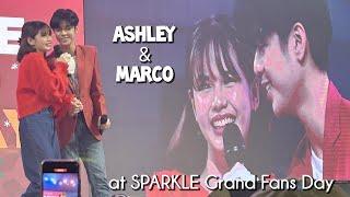 @AshleySarmiento & @MarcoMasa at SPARKLE Grand Fans Day | ZETNALT TV