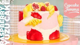 Full-on 8 Layer Raspberry & Yuzu Cake Recipe | Cupcake Jemma