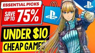 12 AMAZING PSN Game Deals UNDER $10! PSN Essential Picks Sale CHEAP PS4/PS5 Games to Buy!