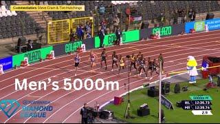 Men's 5000m Diamond League Final!! - 2024