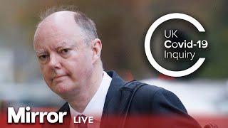 UK Covid-19 Inquiry LIVE: Chief medical officer Sir Chris Whitty give evidence