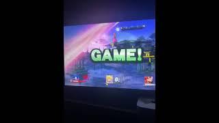 (My last video) Super smash bros Wii U: Sonic vs peach + donkey Kong loses