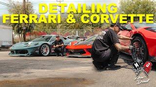 DETAILING WIDEBODY FERRARI & WIDEBODY C8 | MJ DETAIL