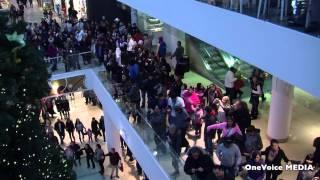 Flash Mob Round Dance - Calgary TD Square - 12-22-12