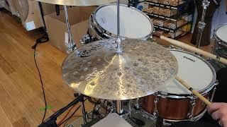 (SOLD) Cymbals - Bosphorus 15" Syncopation SW Hi Hats