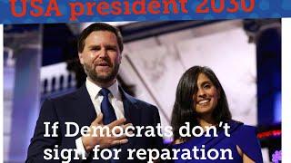 No reparation for Black people #jdvance  will be President2030