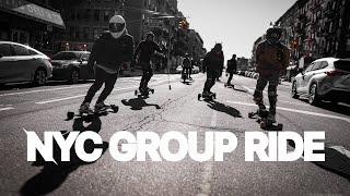 NYC GROUP RIDE Mad Wheelz v2 Omni Esk8 Trucks