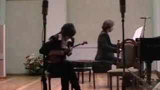 Алина Безенсон. "Мнимое кино" для домры и фортепиано