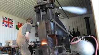 600lbs Steam Hammer-Niles Bement Pond (testing and forging)