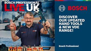 Explore our updated range of HAND TOOLS + NEW VDE RANGE!