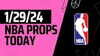 BEST NBA PLAYER PROPS TODAY | PRIZEPICKS & UNDERDOG FANTASY PICKS | 01/29/2024