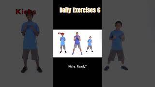 Daily Exercises 6 Get in Shape - Get fit for all ages