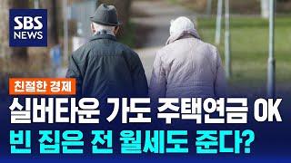 실버타운 입주해도 주택연금…전·월세도 줄 수 있어 / SBS / 친절한 경제