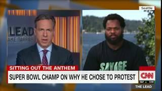 Seahawks Michael Bennett: I'll protest anthem until we're equal