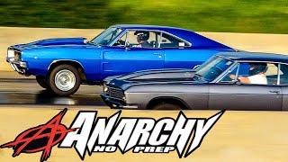 Muscle Cars No Prep Racing at Anarchy No Prep