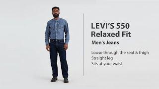 Levi's 550 Relaxed Fit Men's Jeans - Jeans Advice