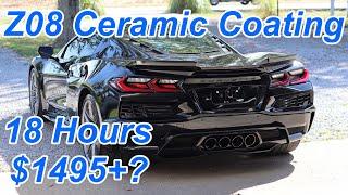 Ceramic Coating For Cars. What Goes Into?| Brand New Z06 Corvette | Visual Pro Detailing, Benton, IL