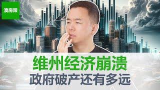 【澳洲房产】墨尔本所在的维州经济崩溃, 天量地方债, 利息都还不起! 维州人均负债25000澳币! 墨尔本破产, 寒冷, 房子不涨价! 唯一出路是米莱模式!【澳房策339】