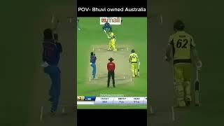 Bhuvi's opening spell #Bhuvi