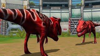 T-REX Vs T-REX - Jurassic Park Builder