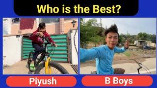 Piyush Vs B Boys  || @BBoysTube @piyushjocgaming