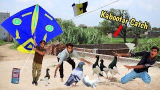 Kite Flying Vs Nasir Lucky Kabooter Catch Abubaker | Gudda Flying