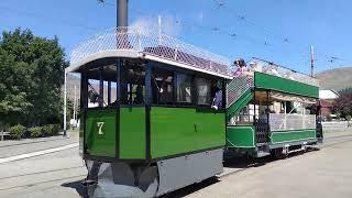 Kitson Steam Tram No 7 at Moorhouse Square