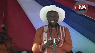 GROUND INASEMA AJE  KAMA SIO " WANTAM' GACHAGUA ANAWAMBIA WATU WAKE RUTO NI KASONGO