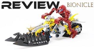 LEGO BIONICLE 8992 Cendox V1 REVIEW! (2009 set)