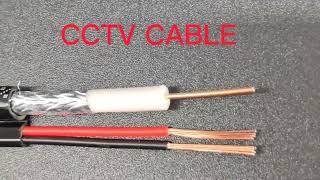 RG59 2C RG59 with power RG59 coaxial CCTV cable