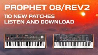 Prophet 08 Patches / REV2 Patches - Boards of Canada, Tycho, Tame Impala