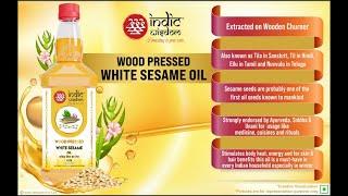 Know Everything about WOOD PRESSED WHITE SESAME Oil (𝐈𝐧𝐝𝐢𝐜𝐖𝐢𝐬𝐝𝐨𝐦 𝐖𝐨𝐨𝐝 𝐏𝐫𝐞𝐬𝐬𝐞𝐝 𝐖𝐡𝐢𝐭𝐞 𝐒𝐞𝐬𝐚𝐦𝐞 𝐎𝐢𝐥*)