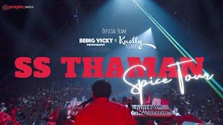 SS Thaman Spice Tour Dallas || Official Glimpse 4K ||Being Vicky || People Media