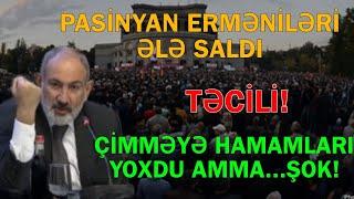 Paşinyan erməniləri ələ saldı - Çimməyə hamamları yoxdur ancaq...Trend Xəbər