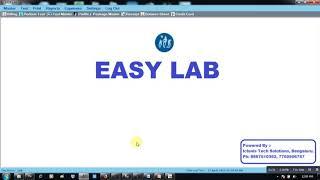 Its EasyLab - Windows Based Laboratory Management Software