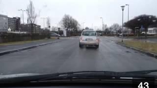 Dashcam Germany  *2 idiots at once*  bad driver