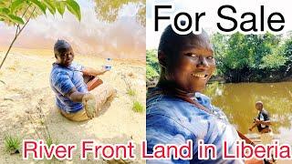 River front land and dry land for sale on the Robert international airport road in Liberia