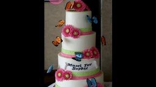 Smooth Buttercream Finish Tutorial, plus stacking a 4 tier cake