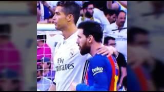 (VÍDEO) El abrazo entre CRISTIANO RONALDO y MESSI que la TV no quiso que veas