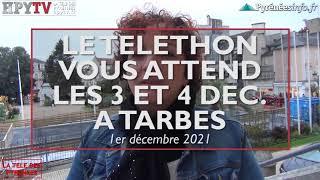 A Tarbes, le Téléthon prépare ses animations (1er déc 21) | La Télé de Tarbes