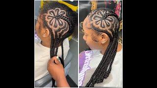 Client Request Freestyle Feedins | Flower Braids & knots