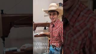 Cowboy's Dreams Come True! #cowboylife #leathercrafting #cobraclass4 #leathermachine