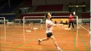 Badminton Coaching   Peter Gade – Special Cross Court   FHS   YouTube