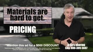 Tim Piccirillo--Video Spokesperson for Alan's Roofing.