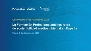 Presentación del informe anual de la FP