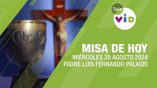 Misa de hoy  Miércoles 28 Agosto de 2024, Padre Luis Fernando Palacio #TeleVID #MisaDeHoy #Misa